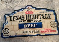 Beef hot dogs