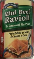 Mini Beef Ravioli In Tomato And Meat Sauce