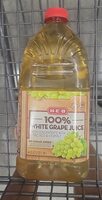 100% white grape juice