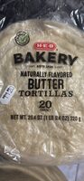 Naturally Flavored Butter Tortillas