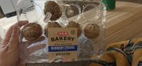 Blueberry Streusel Mini Muffins