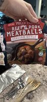 Beef & Pork Meatballs Italian Style