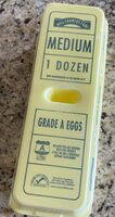Medium grade A eggs