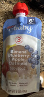 Banana Blueberry Apple Oatmeal