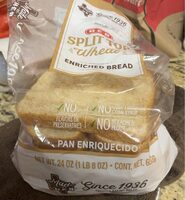 Split top wheat bread