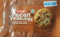 Heb pecan treasures chocolate chip and pecan shortbread