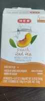 Peach iced tea