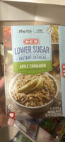 Lower Sugar Apple Cinnamon Instant Oatmeal