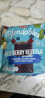 Blueberry beet flax