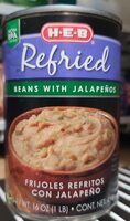 Refried Beans with Jalapenos