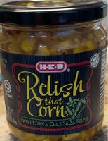 Sweet Corn & Chile Salsa Relish