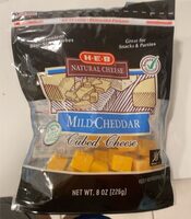 Mild chedder cubed cheese