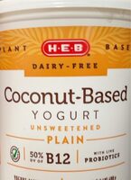 Heb coconut based yogurt