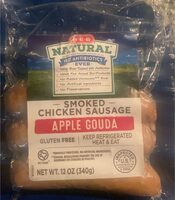 Smoked Chicken Sausage - Apple Gouda