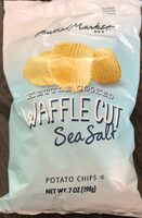 Kettle cooked waffle cut sea salt