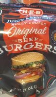 Original Beef Burgers