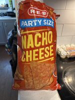 Heb Nacho Cheese Flavored Tortilla Chips