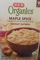 Maple spice oatmeal