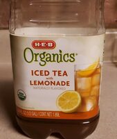 Organic Iced tea with lemonade