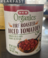 Organics Fire Roasted Diced Tomatoes