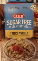 Sugar Free Instant Oatmeal