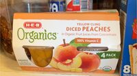 Dices peaches