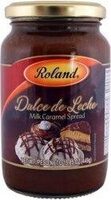 Dulce de leche milk caramel spread