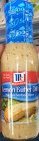 Lemon butter dill flavored seafood sauce