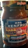 Ghost pepper gourmet salsa, ghost pepper, hot
