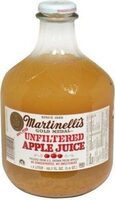 Unfiltered apple juice