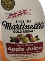 Apple juice 100% pure