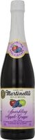 Sparkling applegrape juice