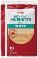 Red Rind Muenster Cheese Sliced