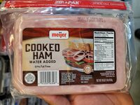 Water Added Cooked Ham