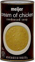 Cream of chicken condensed soup