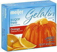 Sugar Free Orange Gelatin Dessert