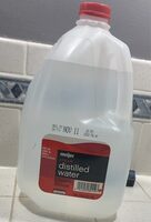 Distilled water