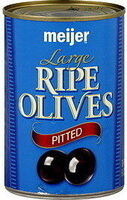 Large Ripe Olives Pitted