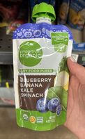 Blueberry Banana Kale Spinach