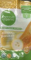Banana Squash Baby Food Puree