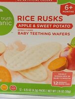 Apple & Sweet Potato Rice Rusks