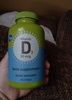 Vitamin  D 50mcg bone  supplement  dietary  supplement