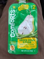 Green Bean & Pear Baby Food Purée