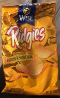 Cheddar and sour cream chips