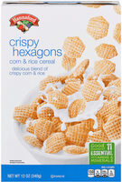 Crispy Hexagons Corn & Rice Cereal