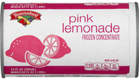 Pink Lemonade Frozen Concentrate