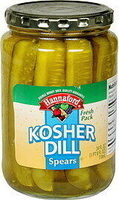 Kosher dill pickle spears