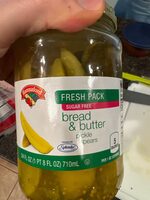 Bread & butter pickle spears