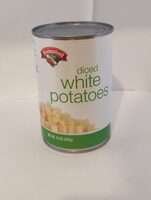 Diced white potatoes