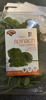 Baby spinach fresh greens